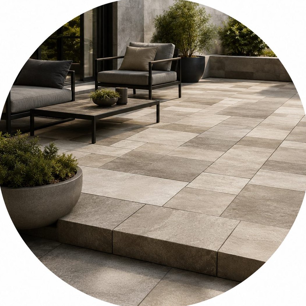 Outdoor tile